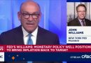 New York Fed President Williams says inflation has peaked, rates ‘well positioned’